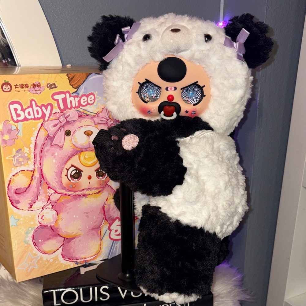 RARE Baby Three custom 400 panda backpack